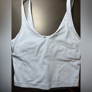 Lulu lemon align tank blue linen size 2